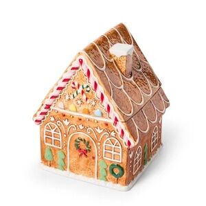 Sur La Table Festive Gingerbread House Cookie Jar